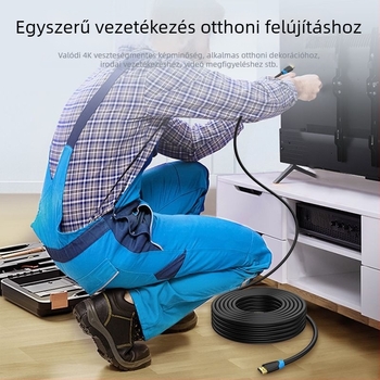 Mindpure HDMI-kábel 4K60Hz, 1,5 m, HDMI 2.0, aranyozott, PC-hez, laptophoz, set-top boxhoz és projektorhoz