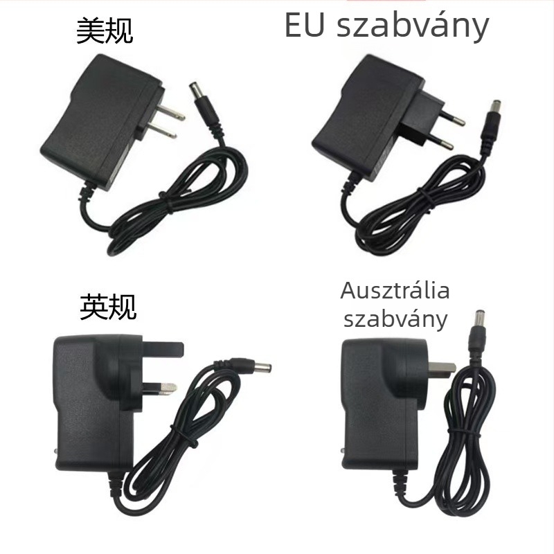 Tápegység set-top box és routerhez, 12V 1A, bemenet 100-240V, OEM elérhető, 2 éves garancia