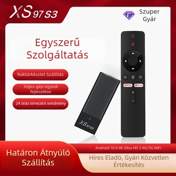 Xs97 S3bt Android TV Box — 1080p, négymagos A35, 2GB RAM, 8GB tárhely
