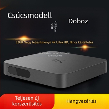 4K Wi-Fi TV Box – 128MB RAM, HDMI/USB/AV csatlakozók, 3840x2160 kimenet