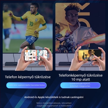4K Wi-Fi TV Box – 128MB RAM, HDMI/USB/AV csatlakozók, 3840x2160 kimenet