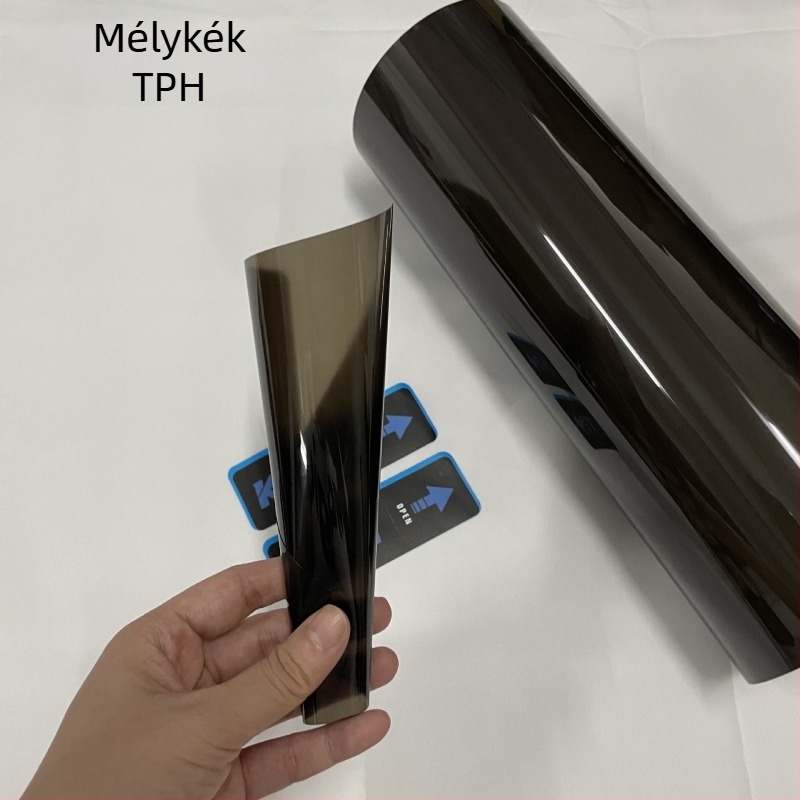 Autó lámpa fólia TPU TPH – fólia védőfólia a fényszórókhoz, 6.5 mil vastagság, kiváló UV védelem, kiváló fényáteresztés, ragasztó alacsony viszkozitású, előre- és hátsó lámpákhoz, testre szabható, 3 éves garancia