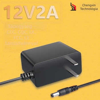 Tápegység adapter 12V 2A, 24W, 3C és CQC tanúsított