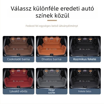 Mercedes-Benz GLB csomagtartó szőnyeg teljes lefedéssel (2024–2025), 5–7 üléses modellhez