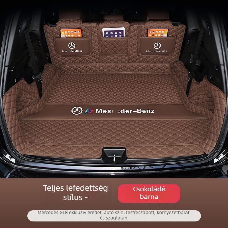 Mercedes-Benz GLB csomagtartó szőnyeg teljes lefedéssel (2024–2025), 5–7 üléses modellhez
