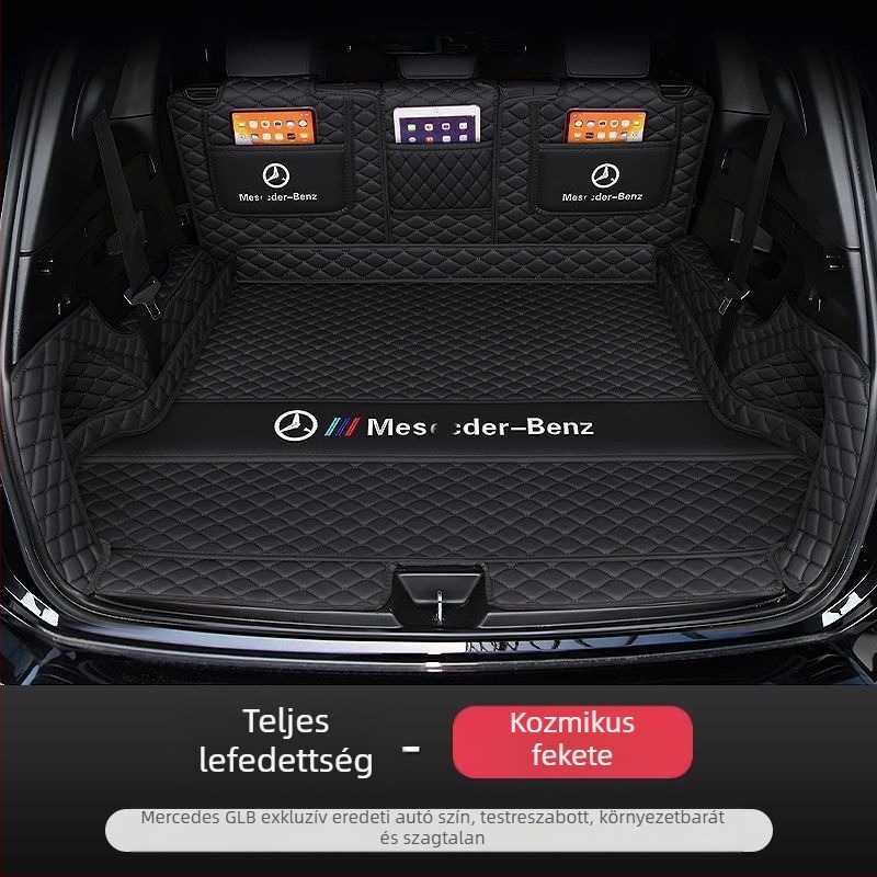 Mercedes-Benz GLB csomagtartó szőnyeg teljes lefedéssel (2024–2025), 5–7 üléses modellhez