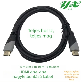 HDMI-kábel számítógéphez, laptophoz, monitorhoz, projektorhoz és televízióhoz