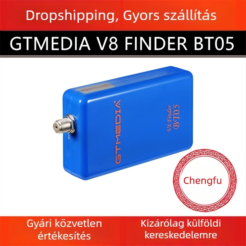 GTmedia V8 FINDER BT05 Bluetooth csillagkereső beépített akkumulátorral, Android és iOS támogatott — Modell V8 FINDER BT05, HDMI felület, Android OS, kétmagos, 640x480, 512MB RAM