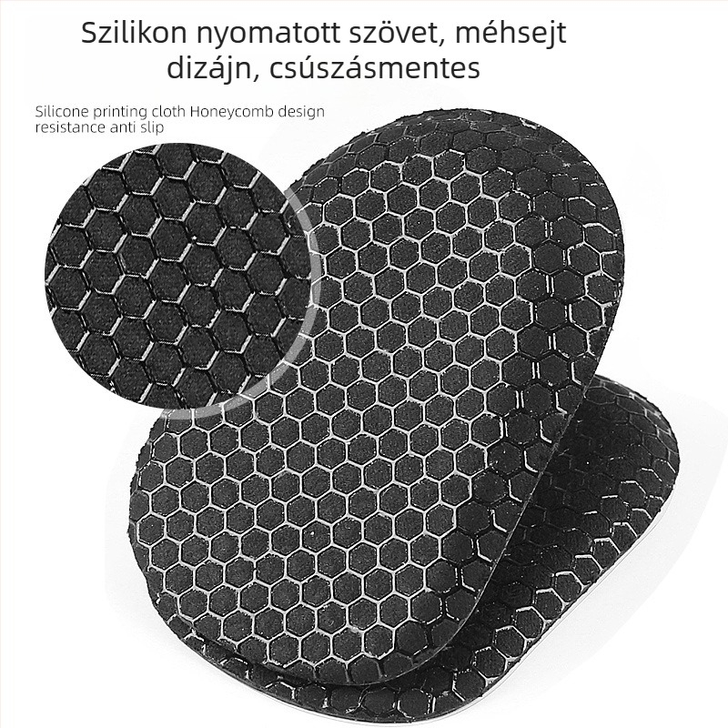 Méhsejtes sarokbetét – öntapadós, magasságot növelő talpbetét, minden évszakra, sportcipőkhöz, bőr és hétköznapi cipőkhöz