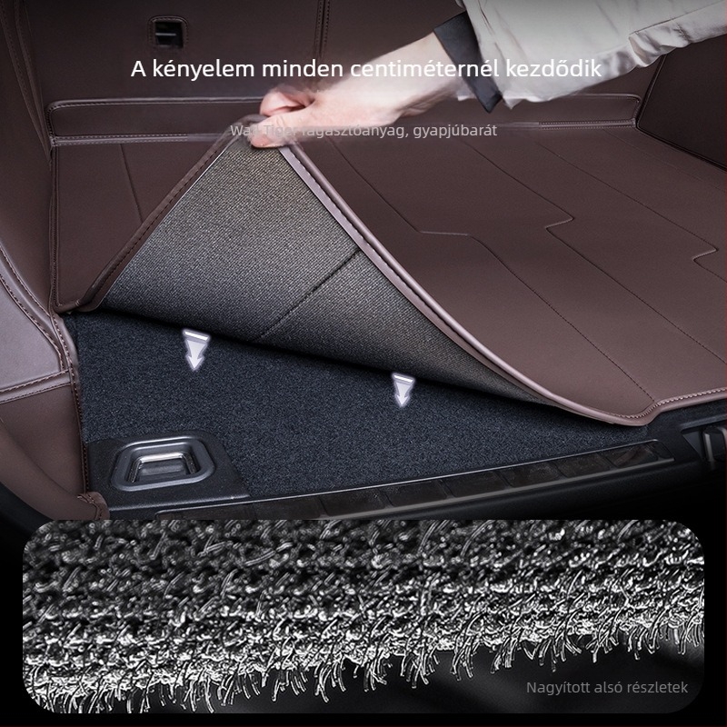 Toyota Highlander hétüléses csomagtartó matrac – teljes körű fedés, testreszabható, Anyag: TPE+XPE csúszásmentes réteg, Kód: 71003