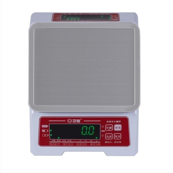 Vízálló elektronikus mérleg tenger gyümölcseihez és zöldségekhez, 0,6–6 kg teherbírás, USB töltés + lítium akkumulátor, Gong Yue ACS-ZE12