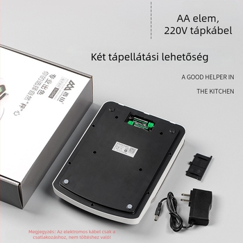 Fragrant Mountain EI-02HS Digitális Konyhai Mérleg - Elektronikus, Multifunkcionális