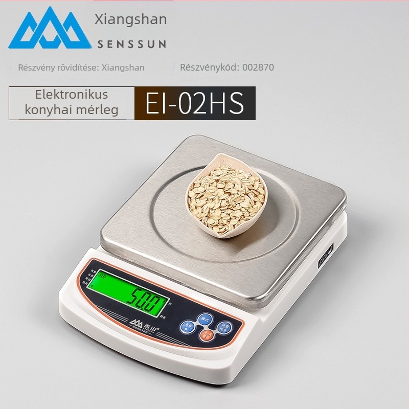 Fragrant Mountain EI-02HS Digitális Konyhai Mérleg - Elektronikus, Multifunkcionális