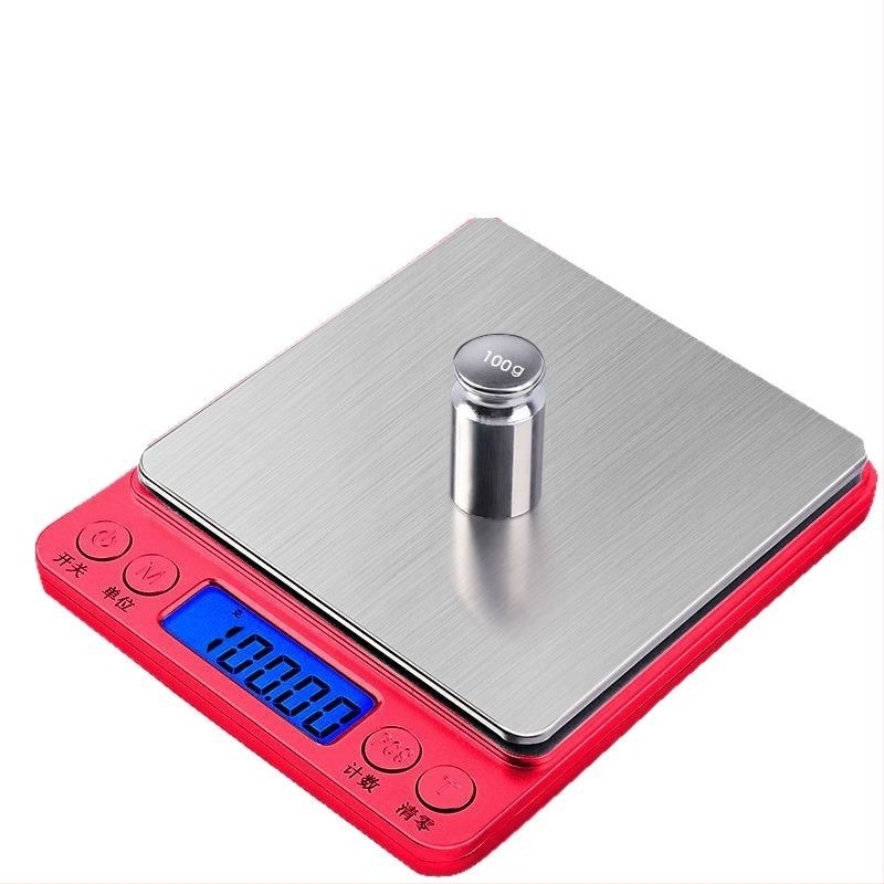 Digitális konyhai mérleg, 5 kg kapacitás, kompakt otthoni élelmiszer-mérleg