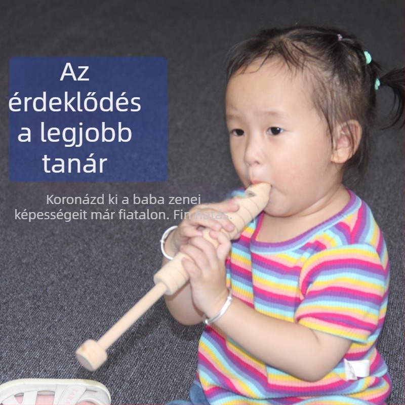 Fa vonatos síp gyerekeknek, kezdőknek; hallásfejlesztés és érdeklődés felkeltése (Anyag: Beech; Kategória: Síp; Korcsoport: 4–6 év; 3C: Fa játékok 14 éves korig)
