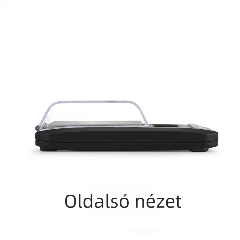 CX-288 rozsdamentes acélból készült ékszerzseb mérleg, szélvédett fedéllel, 1 kg kapacitás, pontosság 0.1 g / 0.01 g