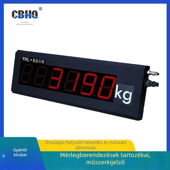 Elektronikus padlómérleg külső nagy kijelzővel – YHL-5 kijelző (3 és 5 hüvelykes)
