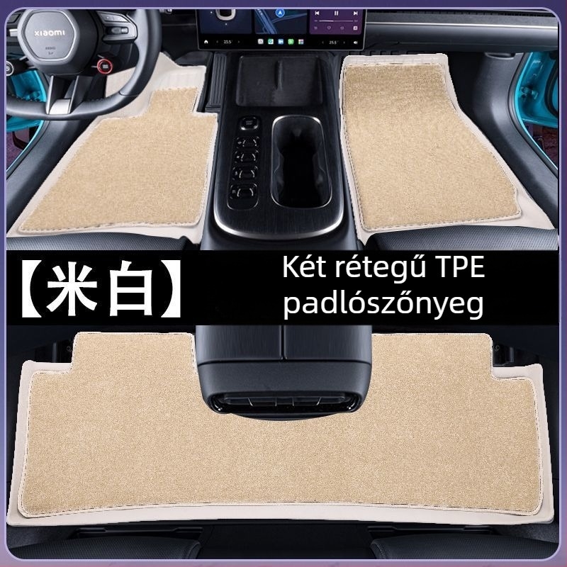 TPE autópadlómatrák öt üléses modellhez, csíkos mintázat, márka Hesheng, testreszabható