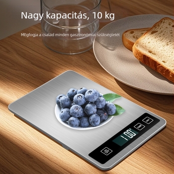 Changxie K18 konyhai elektronikus mérleg, mérési tartomány 1 g–15 kg, elektronikus mérés, modell K18