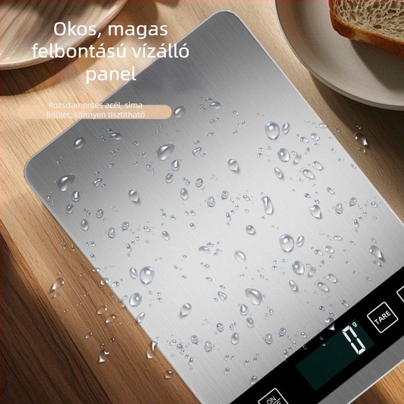 Changxie K18 konyhai elektronikus mérleg, mérési tartomány 1 g–15 kg, elektronikus mérés, modell K18