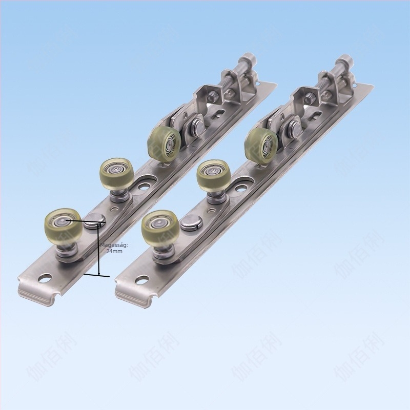 Anti-balansz felső görgő csúszó ajtókhoz/ablakokhoz — rozsdamentes acélból, külső átmérő 13 mm, tengelyátmérő 5 mm, falvastagság 2.0 mm