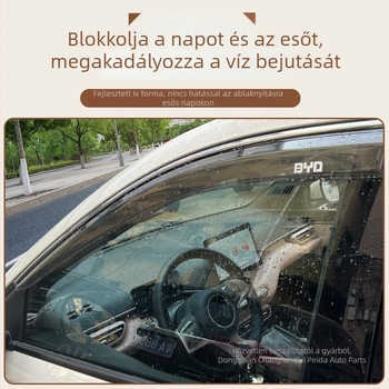 BYD Seagull ablakszélvédő esővédő sáv és visszapillantó tükör esőszemöldöke – autó dekorációs kiegészítő