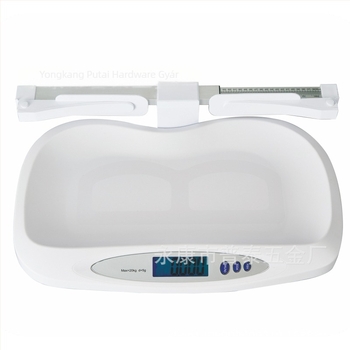 Csecsemő mérleg, elektronikus, 20 kg teherbírás, akkumulátoros működés, kiváló precizitás, gyermekek számára