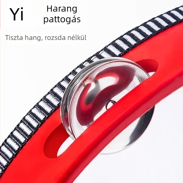 Tamburin diófa testtel, Modell 001, Kézben tartható hangszer, Karton csomagolás