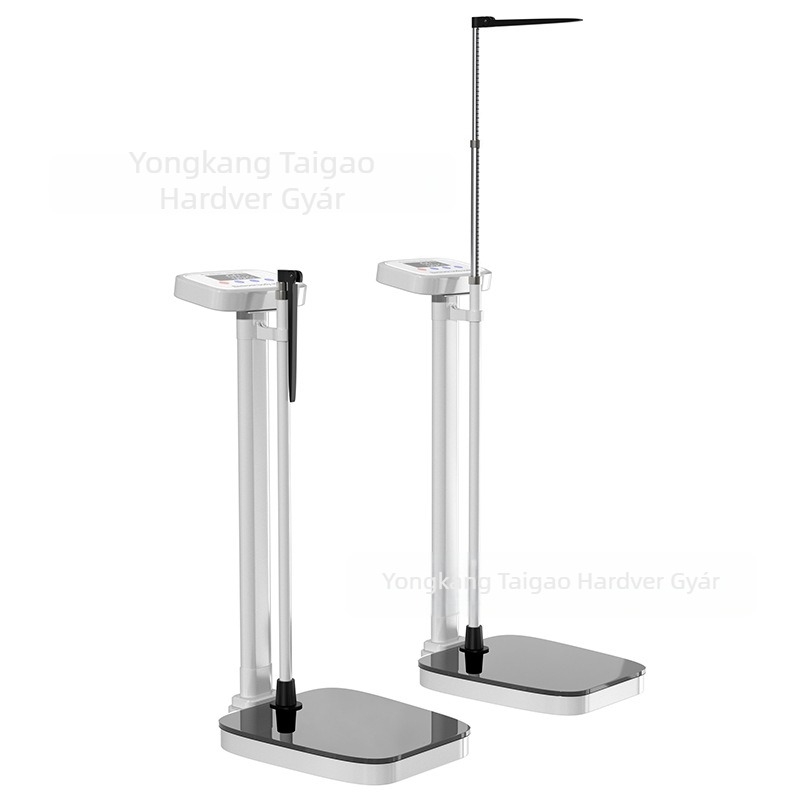 Elektronikus mérleg, TG márka, 200 kg kapacitás, súlymérés, akkumulátoros működés