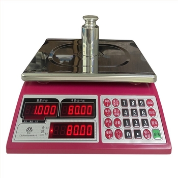 Xiangshan ACS kereskedelmi elektronikus mérleg árkijelzéshez, 6–30 kg, 23×30 cm