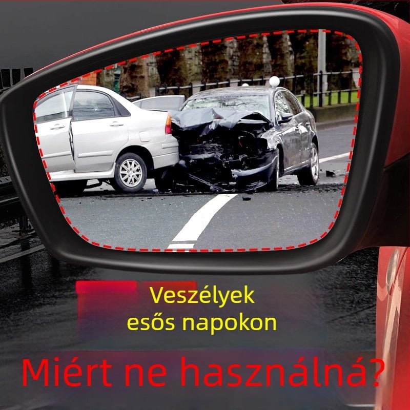 Esővédő fólia autó visszapillantó tükörhöz