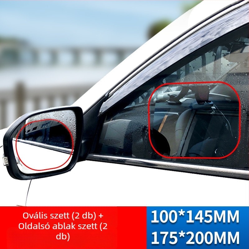 Esővédő fólia autó visszapillantó tükörhöz