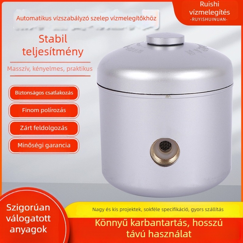 Napenergia-hővíztároló keverőcsap intelligens vezérléssel, bemeneti víz zárócsap, márka Ruyi Plumbing, modell Consulting, stílus Modern egyszerűség