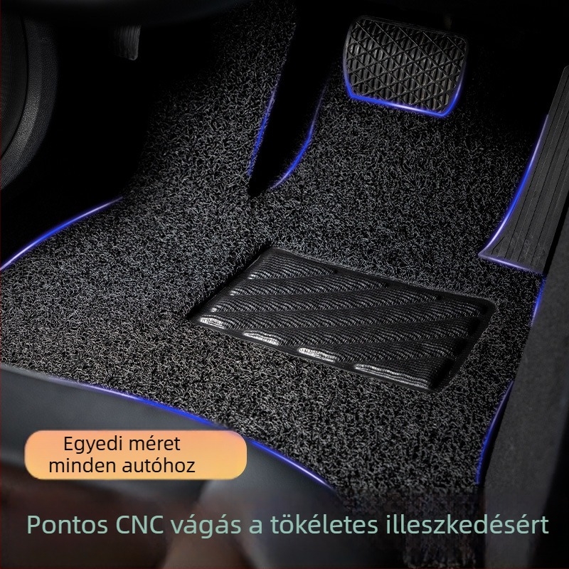 Autópadlószőnyegek silk-circle dizájnú (PVC anyag; speciális autóhoz; logómentes; származás Beijing)