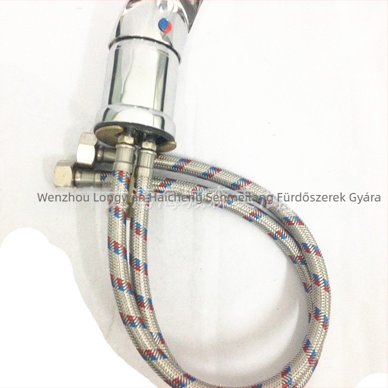 Samponázóágy mosdó keverőcsaptele, kerámia patron, ülés típusú beszerelés, cinkötvözet test, modell A105, 120°C-es működési hőmérséklet