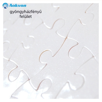 Papíralapú sík puzzle testreszabható sublimációs hőtranszferrel DIY fotó kollázshoz