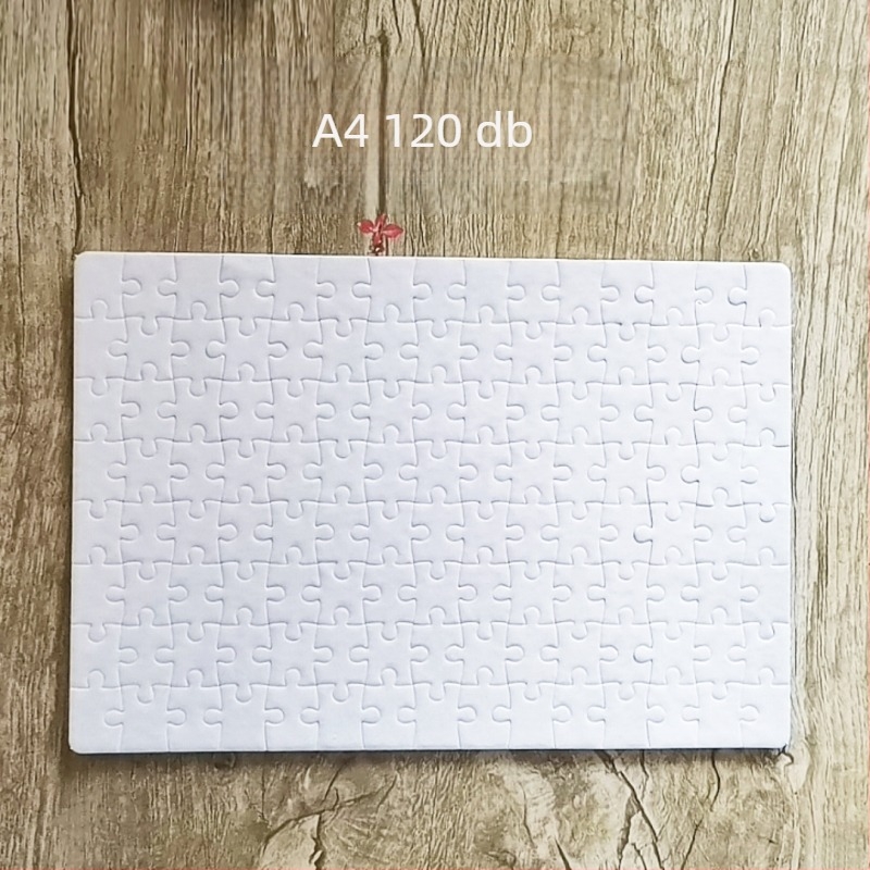 Papíralapú sík puzzle testreszabható sublimációs hőtranszferrel DIY fotó kollázshoz