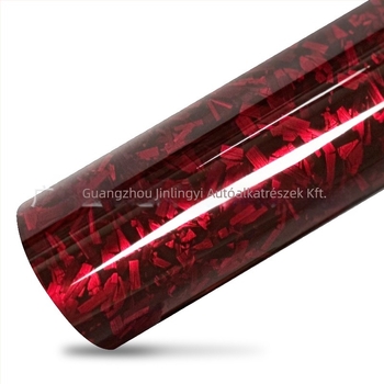 Teljes autó matrica, PVC-filmből, kovácsolt szén virág mintázat, ragasztóval történő felhelyezés