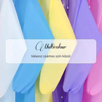 EVA esőponcsó felnőtteknek, ismételten használható, ideális túrázáshoz és raftinghoz, hagyományos vastagság, logó nyomtatás elérhető