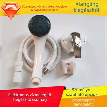 Hordozható kézi zuhanykészlet — ABS; eső funkció; menetes telepítés; 45°C; 0,85 MPa