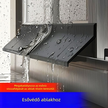Ablak vízvédelmi gátszalag, külső ablakokhoz, eső ellen védelmet nyújt, visszafolyó víz megelőzése