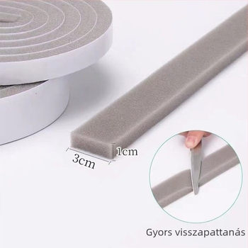 Ezüst színű tömítőszalag ablakokhoz, Strong Factory, Amerikai stílus, Határokon átívelő kizárólagos export