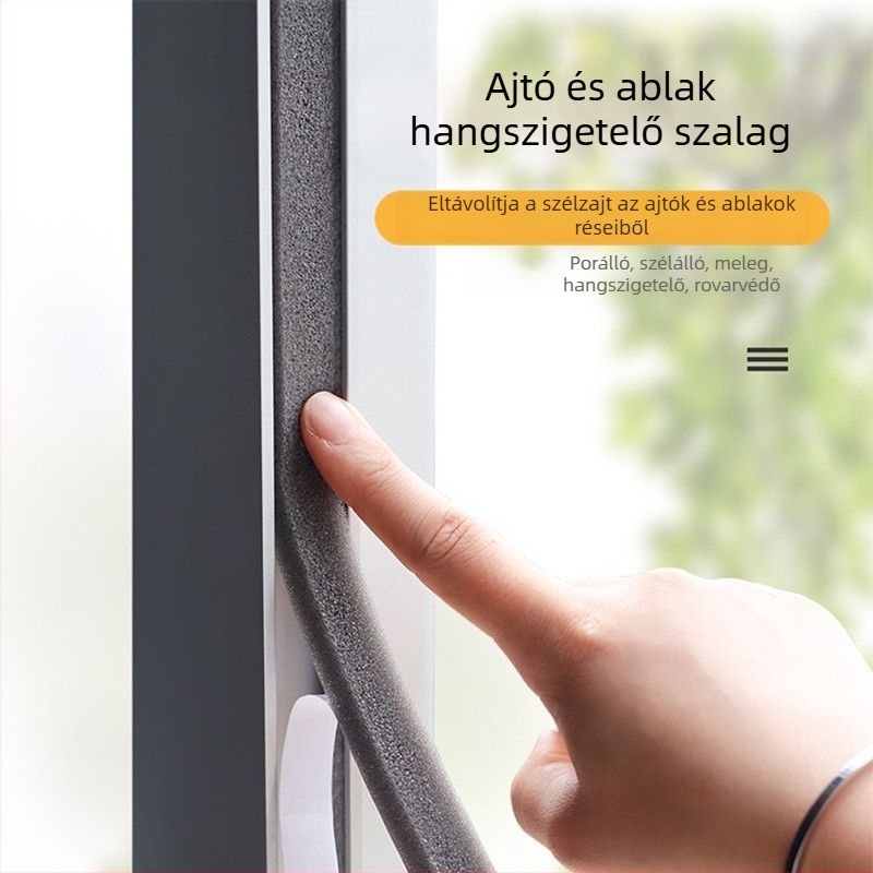 Ezüst színű tömítőszalag ablakokhoz, Strong Factory, Amerikai stílus, Határokon átívelő kizárólagos export