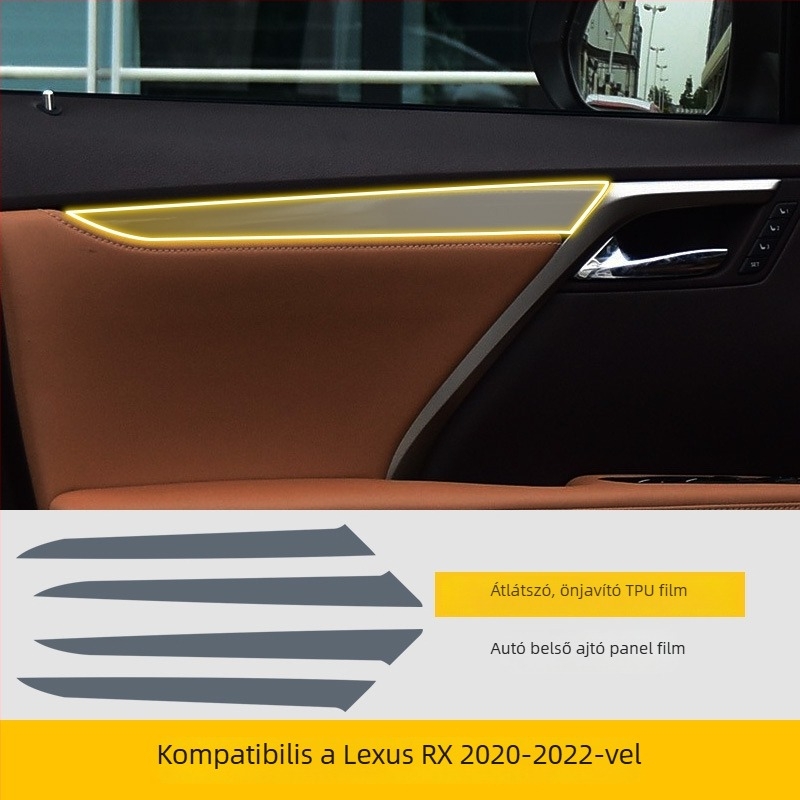 Átlátszó TPU védőfilm a központi kijelzőhöz — Magas és alacsony hőmérsékletnek ellenálló, univerzális kompatibilitás