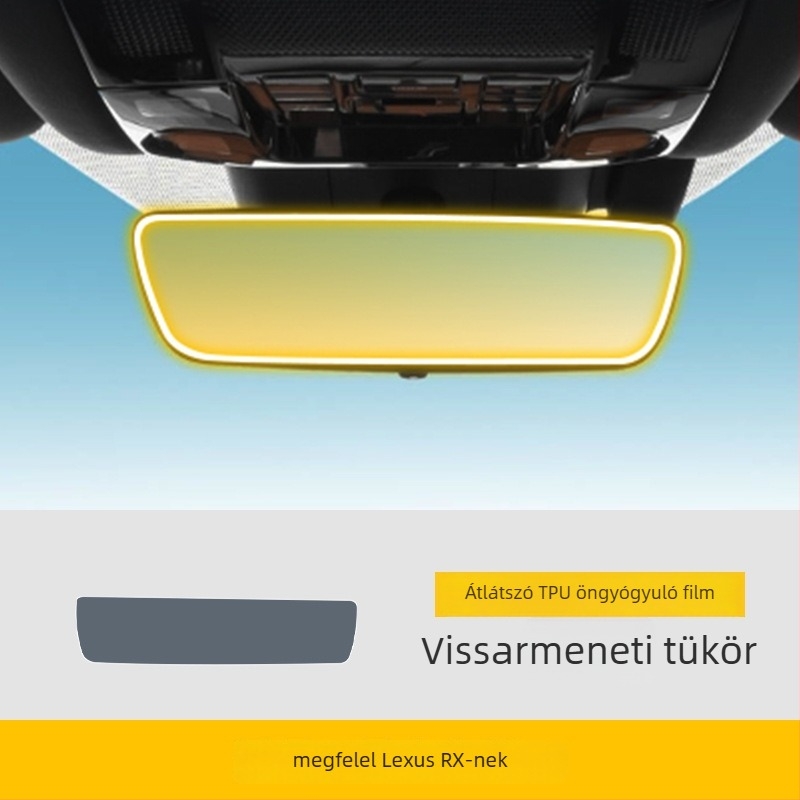 Átlátszó TPU védőfilm a központi kijelzőhöz — Magas és alacsony hőmérsékletnek ellenálló, univerzális kompatibilitás