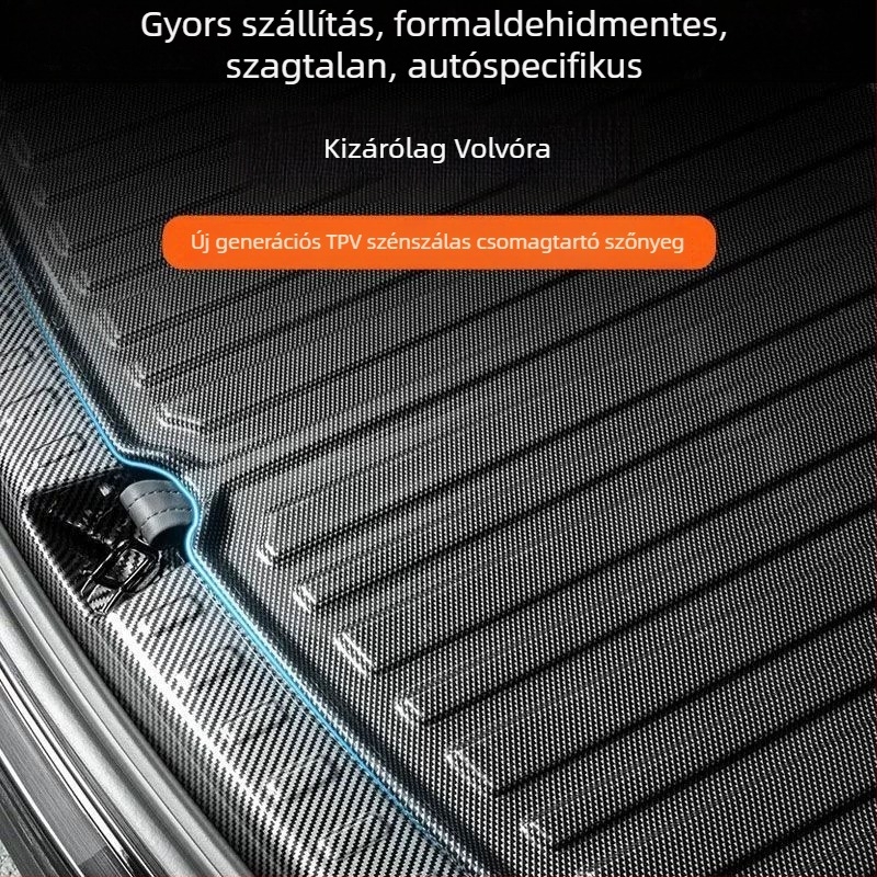 Volvo XC90, S60, L40 és V80 csomagtartó-matrac – 7-üléses belső kiegészítő