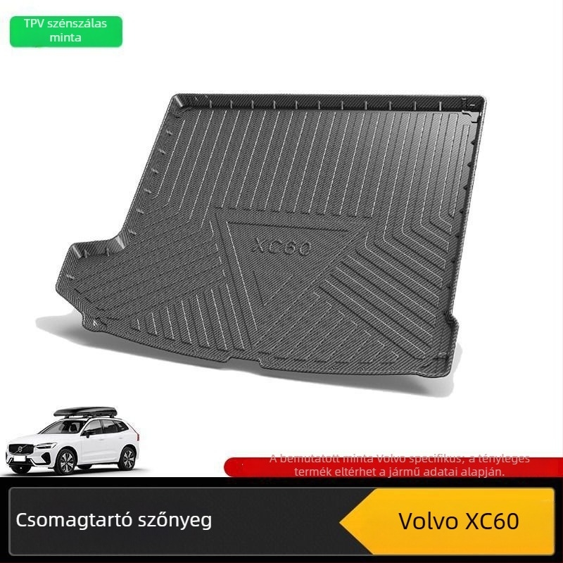 Volvo XC90, S60, L40 és V80 csomagtartó-matrac – 7-üléses belső kiegészítő
