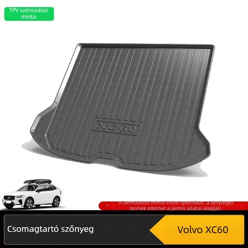 Volvo XC90, S60, L40 és V80 csomagtartó-matrac – 7-üléses belső kiegészítő