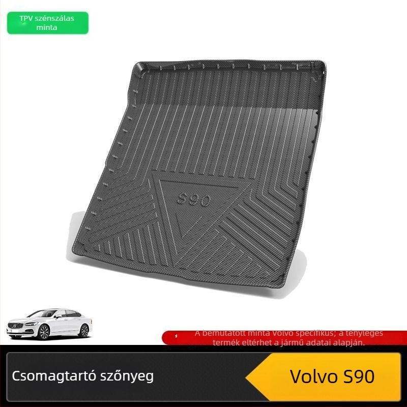 Volvo XC90, S60, L40 és V80 csomagtartó-matrac – 7-üléses belső kiegészítő