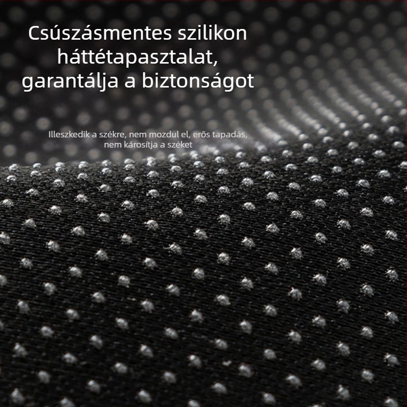 Szellőztetett üléspárna USB-s ventilátorral, 12V/24V kompatibilitás, autóhoz, teherautóhoz és irodához, poliészter felület